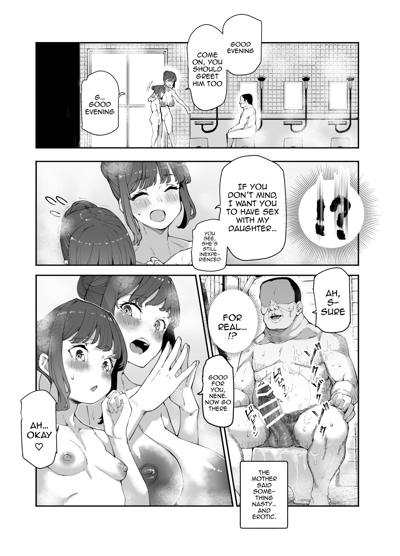 hentai manga A Hidden Cheat-Spot In The Mixed Bath Where It\'s Expected To Have Sex EX